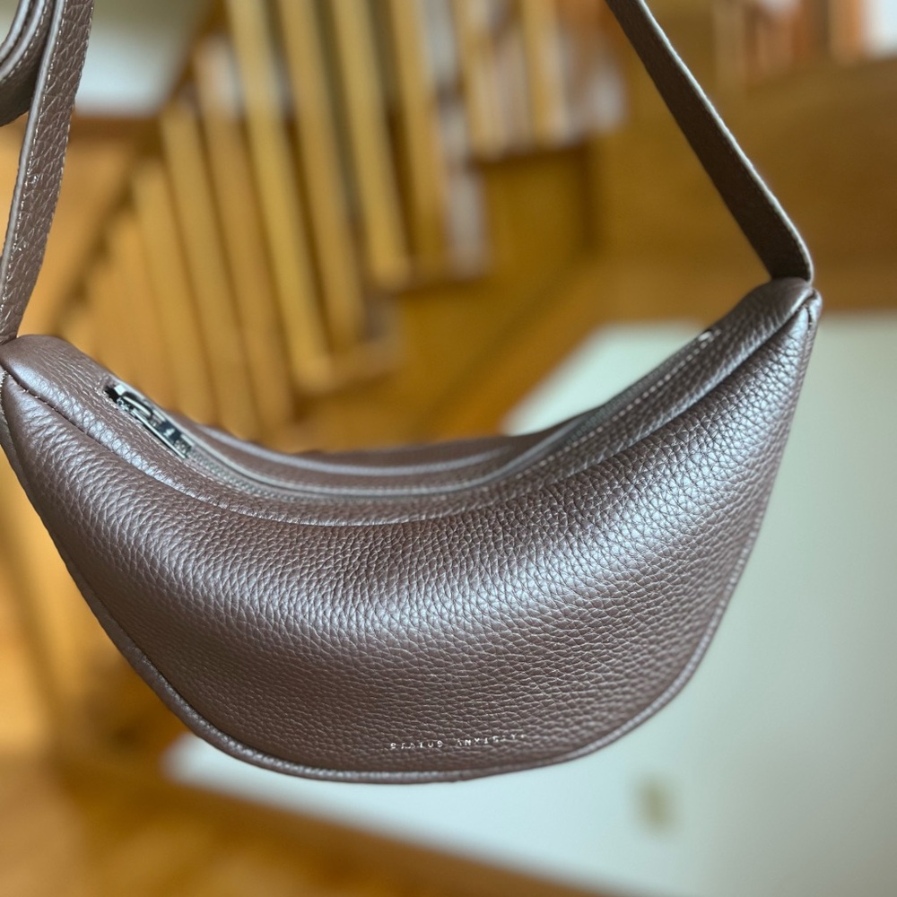Status Anxiety Glued To You Crossbody Bag, Cocoa